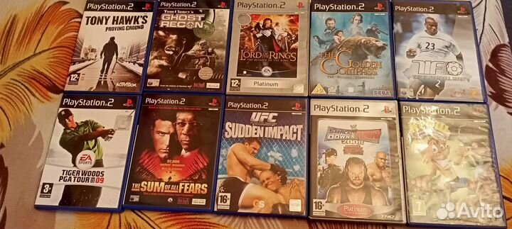 PS2 Sony лицензия