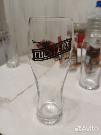 Бокалы фирменные и барные