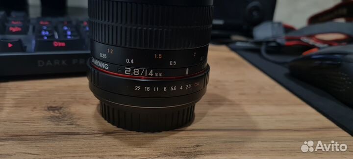 Samyang 14mm f/2.8 ED AS IF UMC Canon EF