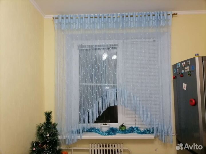 Тюль короткий