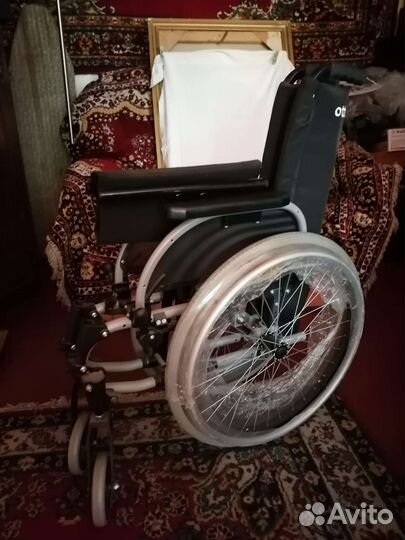 Кресло-коляска с ручным приводом, старт