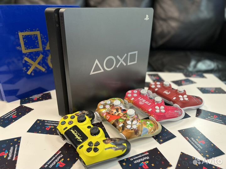 PS4 playstation 4 Slim sony ps4 + Игры + Гарантия