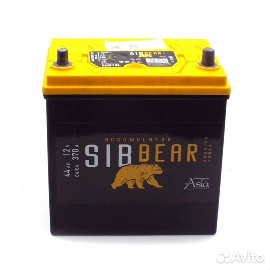 Аккумулятор sibbear asia 44 Ач п.п Chevrolet