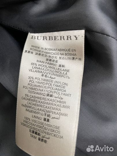 Пальто женское burberry