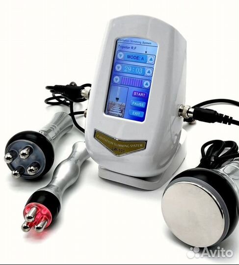 Аппарат кавитации 40 Кгц и РФ лифтинга 3 в 1