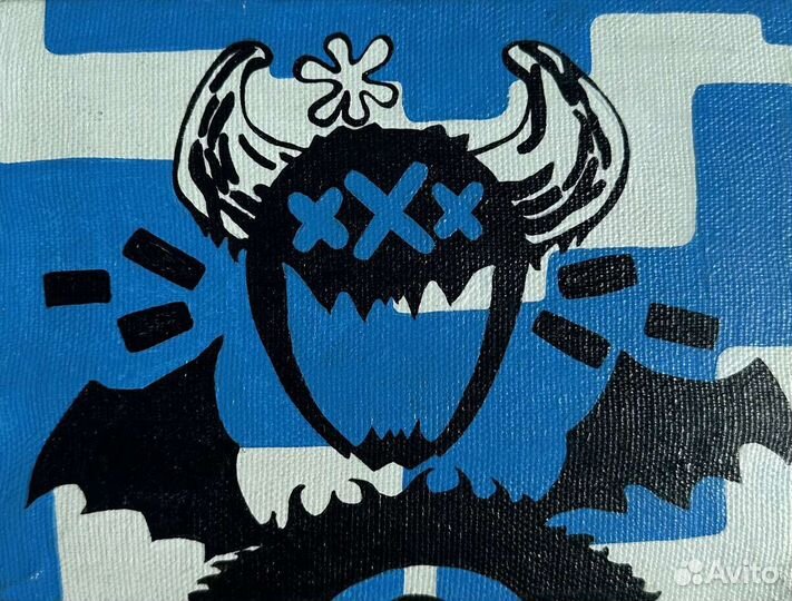 Картина акрилом 16x21см