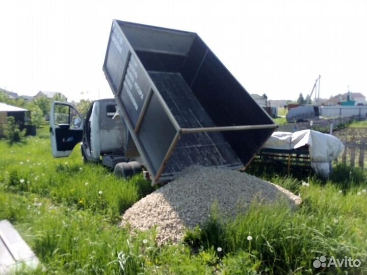 Услуги газель самосвал