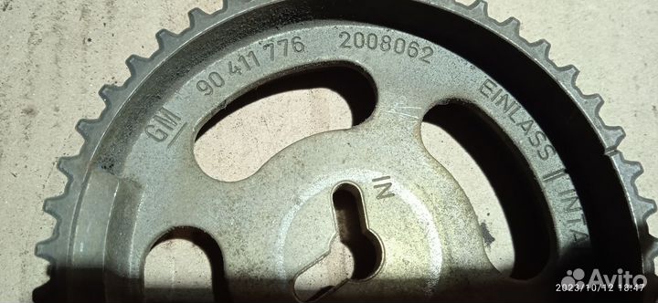 Шестерня распредвала Opel Vectra b x18xe