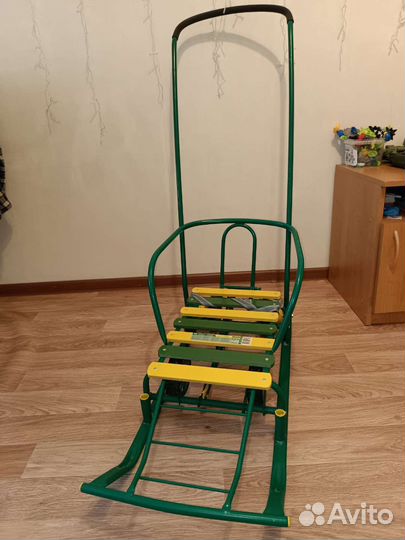 Детские санки с колесами