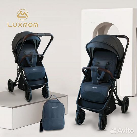 Прогулочная коляска с перекидной ручкой Luxmom H2