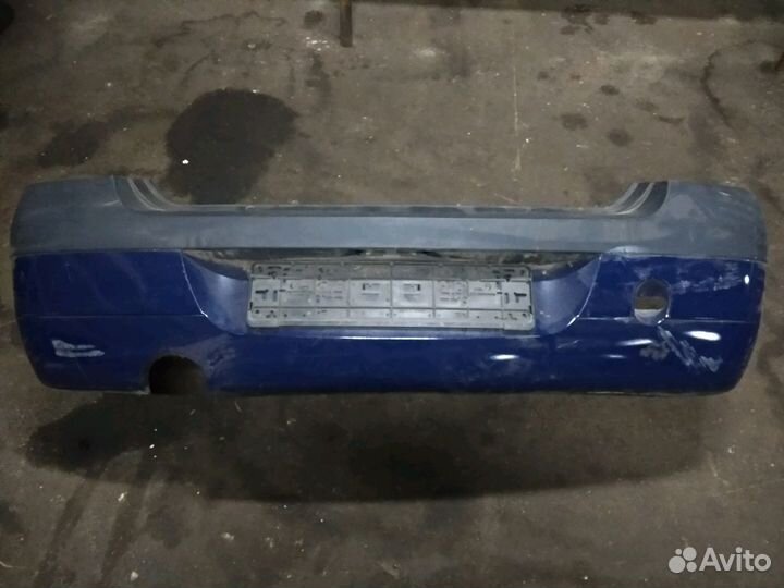 Бампер задний Рено Логан