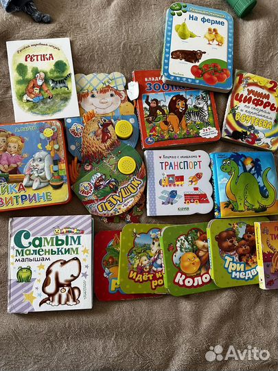 Детские книги пакетом для самых малениких