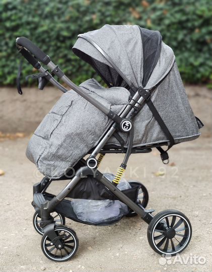 Luxmom 525 прогулочная коляска с перекидной ручкой