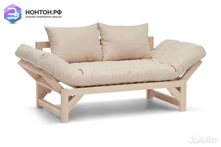 Диван кушетка Амбер-2 кремовый