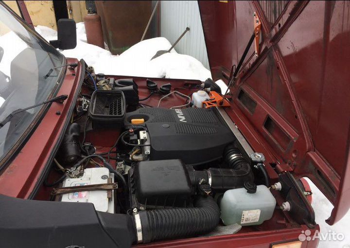 Крышка (экран) двигателя Нива