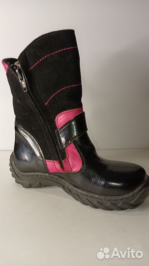 Ботинки для девочки 27 размер новые