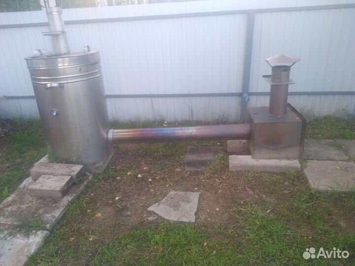 Коптильня из нержавейки бу