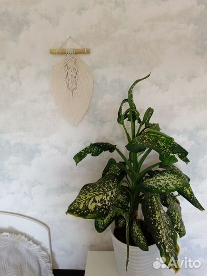 Настенное панно макраме 