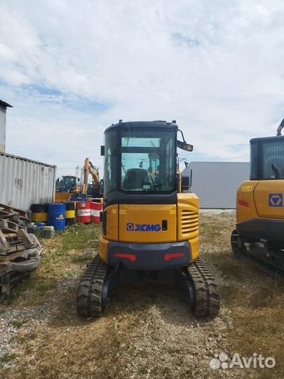 Мини-экскаватор XCMG XE35U, 2024