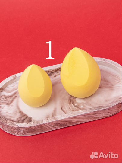 Набор спонжей для макияжа 4шт