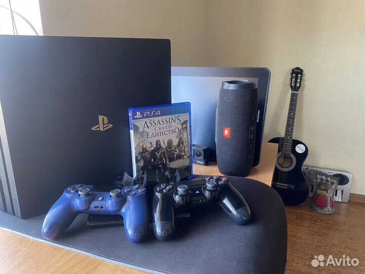 Sony playstation 4 pro +3 Игры