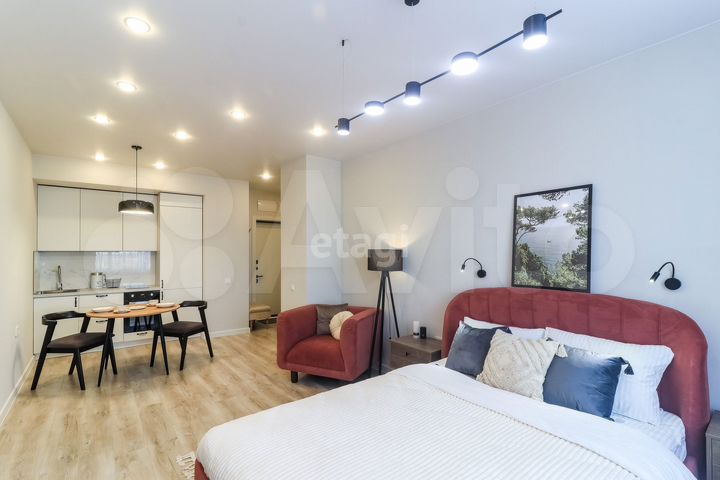 Квартира-студия, 28,4 м², 4/13 эт.