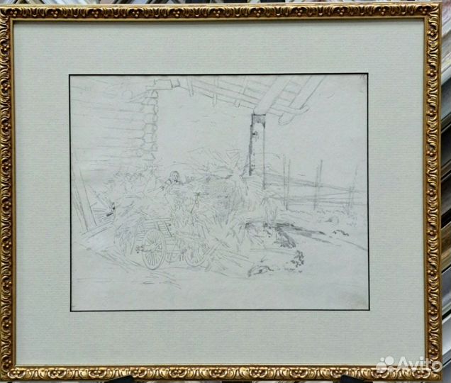 Лагода-Шишкина О.А. 1878 г. Девочка на телеге