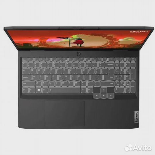 Lenovo ideapad gaming 3 16iah7 black (82sa00fark)