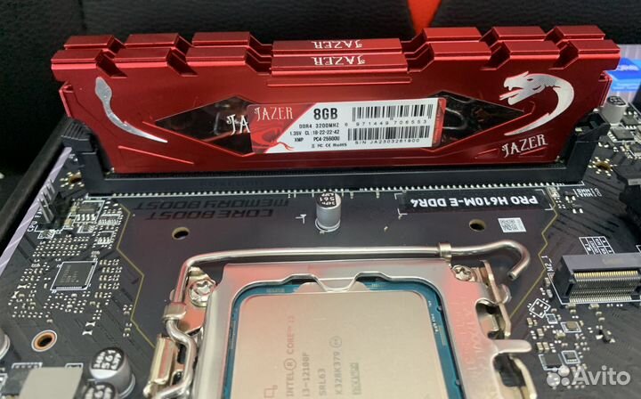 Intel core i3 12100f комплект