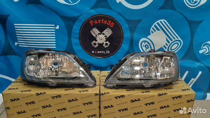 Блок фара Renault Logan Фаза 1