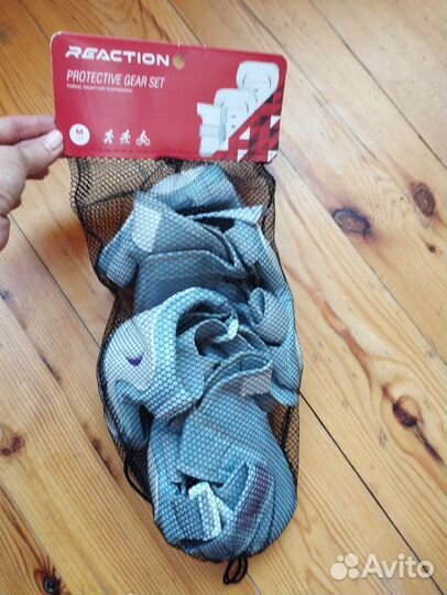 Защита для роликов и скейтборда детская размер М