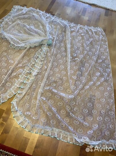 Шторы и тюль с ламбрикеном