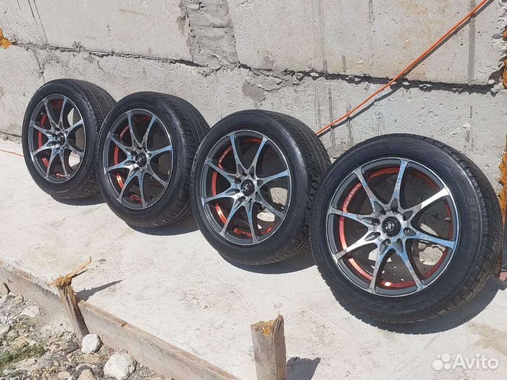 Литые диски r 15 4шт 195/50