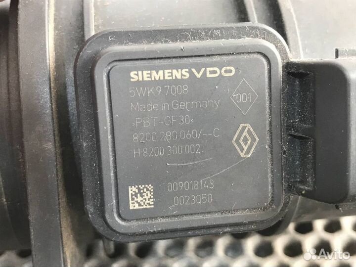 Renault Nissan датчик массового расхода воздуха