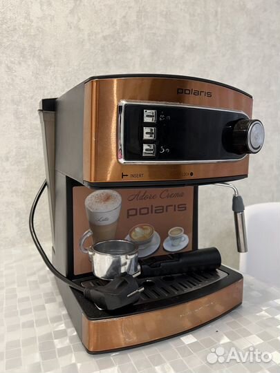 Кофеварка рожковая polaris