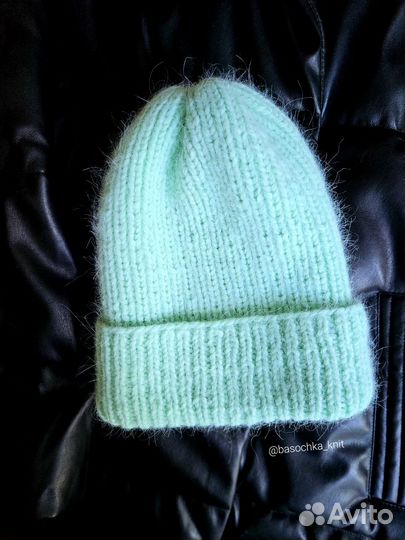 Шапка из пуха норки