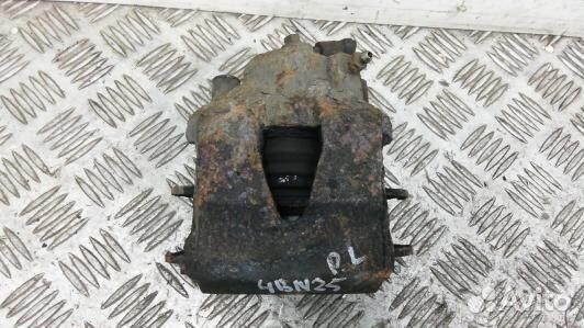 Суппорт тормозной передний левый skoda fabia 1 (4B