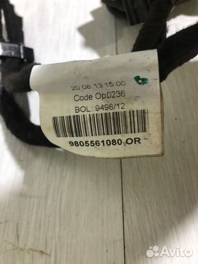 Проводка двери задняя левая citroen C4 B7 1.6 мт с