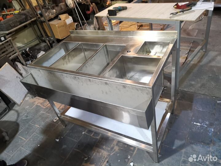 Барная станция из нержавейки