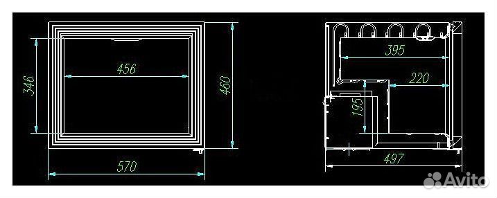 Шкаф морозильный Hurakan HKN-UF50G