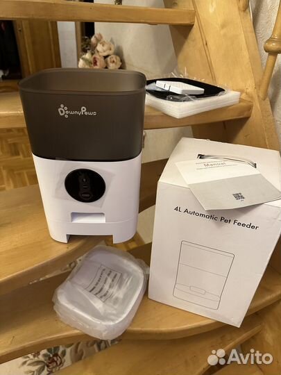 Автоматическая кормушка для животных Downy Paws