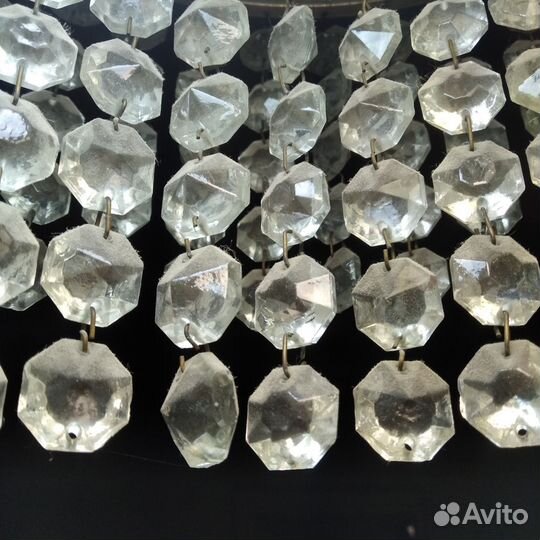 Светильник СССР каскад хрусталь