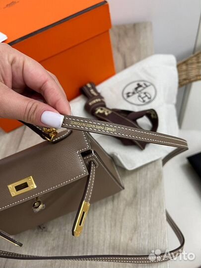 Сумка hermes kelly mini Epsom