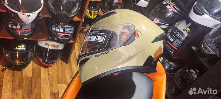 Мотошлем новый М