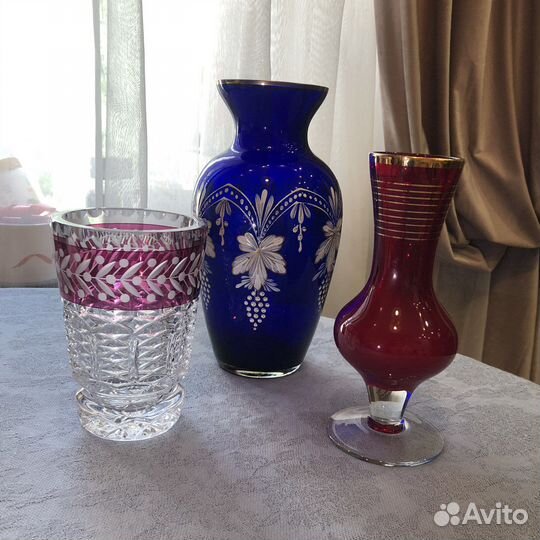 Ваза хрустальная СССР