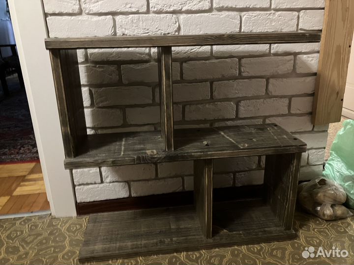 Скамья и полка