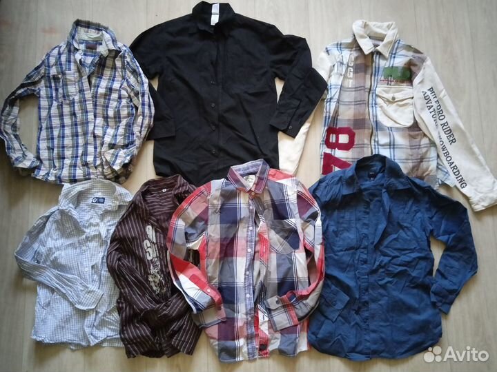 Рубашки, футболки 104-164см