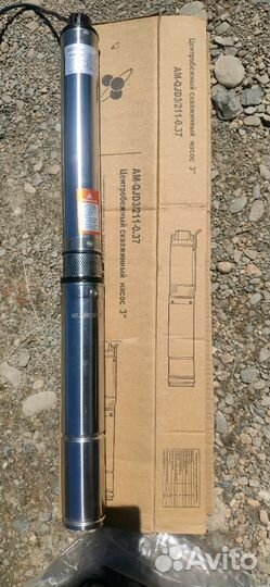 Скважинный насос центробежный Tim 0.5-25-75 48 m