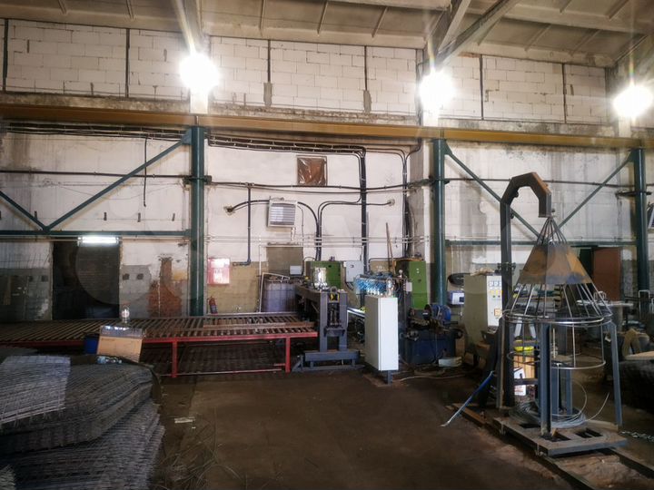 Производство от 150 до 1100 м²