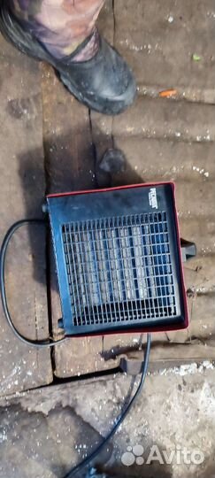 Тепловая пушка электрическая бу